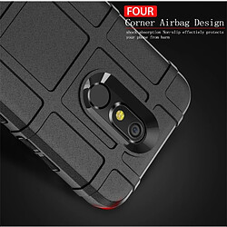 Acheter Wewoo Coque Souple Housse de protection en silicone antichoc Rugged Shield pleine couverture pour LG K12 + Noir