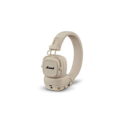 Casque Supra auriculaire Marshall Major V Bluetooth Beige