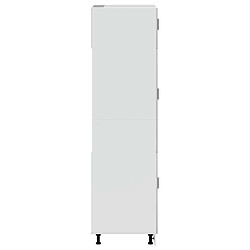 Acheter vidaXL Armoire de cuisine Porto gris béton bois d'ingénierie