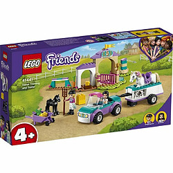 Le dressage de chevaux et la remorque LEGO Friends 41441 