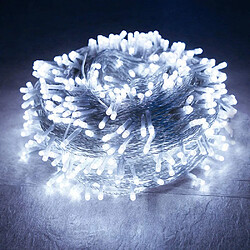 Avis BESTA 100M 1000 LED Noël LED Guirlande Lumineuse Extérieure Fée Guirlande De Vacances Fête De Mariage Fée Guirlande Lumière-Blanc_100M_1000LEDS