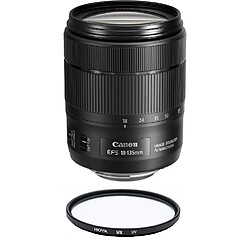 CANON EF-S 18-135mm F3.5-5.6 IS USM (NANO) (White Box) + HOYA UX UV 67mm Filter