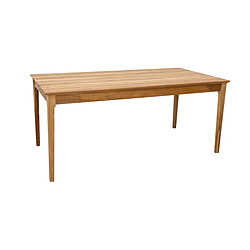 Aubry Gaspard Table en teck naturel 2.