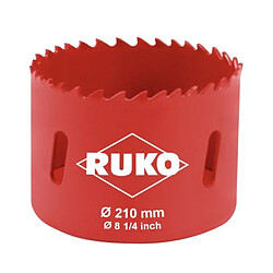 RUKO 106200 Scie-cloche bi-métal 210 mm