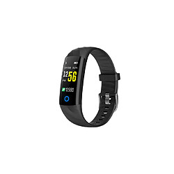 Bluetooth Smart Watch avec moniteur de fréquence cardiaque, Fitness Tracker noir