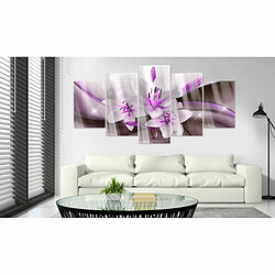 Paris Prix Tableau sur Verre Acrylique Violet Desert Lily 100 x 200 cm