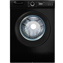 Lave-linge hublot CONTINENTAL EDISON CELL10140IBT - 10kg - Largeur 59,6 cm - Classe A - 1400 trs - moteur induction - noir mat