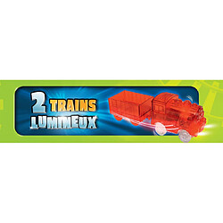 Venteo - 2 Trains Circuit Flexible Lumineux - Lot de 2 trains pour le circuit Flexible Lumineux