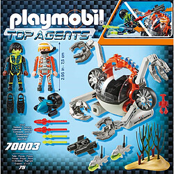 Playmobil® Top Agents - Robot sous-marin Spy Team