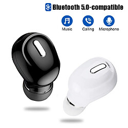 GUPBOO X9 Bluetooth 5.0 Mono Casque de sport Câble micro USB Batterie sans fil Écouteur Longue durée de lecture