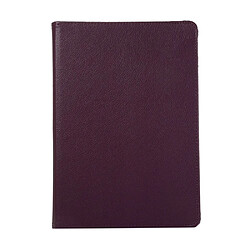 Etui en PU litchi avec support violet pour votre Apple iPad 10.2 (2019)