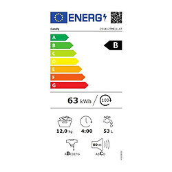 Acheter Lave-linge frontaux 12kg CANDY 60cm B, CANCS1412TME