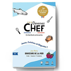 Devenez Chef - Jeu de société culinaire - Menu Douceurs de la mer