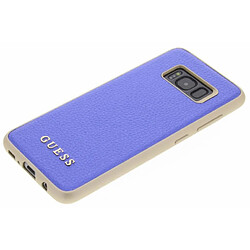 Guess Maroquinerie Coque Guess pour Galaxy S8 - Bleu