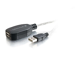 Cables To Go C2G 12m USB 2.0 câble USB USB A Blanc