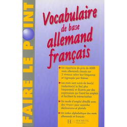 Vocabulaire de base allemand-français - Occasion