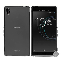 Htdmobiles Coque silicone gel fine pour Sony Xperia XA1 + film ecran - GRIS