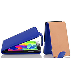 Cadorabo Coque Samsung Galaxy S5 MINI / S5 MINI DUOS Etui en Bleu