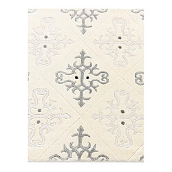 Vidal Tapis de couloir en laine 394x79 beige Darya pas cher