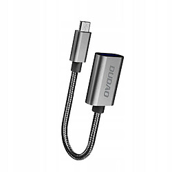 GUPBOO Adaptateur Dudao USB vers Micro L15M OTG Argent,JL1769