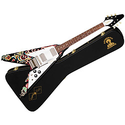 Epiphone Flying V Jimi Hendrix Love Drops - Ebony