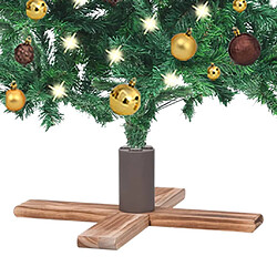 vidaXL Support de sapin de Noël 54x54x16 cm