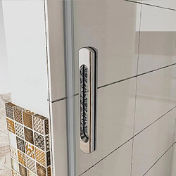 Acheter Aica Sanitaire Porte de douche 120x190cm en verre securit anticalcaire 8mm