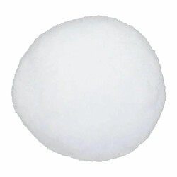 Lot de 15 Boules de Neige Manteau 7cm Blanc