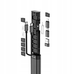 GUPBOO Multi-adaptateur avec lecteur de carte Micro SD,JL2103