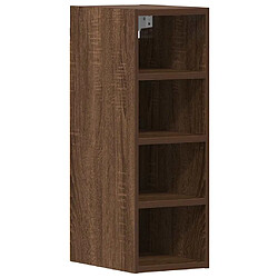 vidaXL Armoire suspendue chêne marron 20x29,5x60 cm bois d'ingénierie