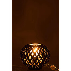 Avis Dansmamaison Lampe De Table Bambou Noir