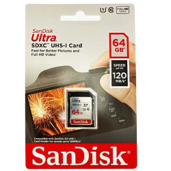 Carte mémoire flash - SANDISK - - 64GB - - (SDSDUN4-064G-GN6IN)