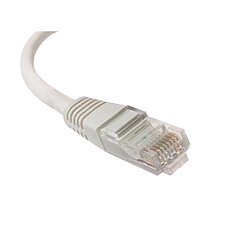 Maclean Câble réseau UTP LAN CAT6, terminé par des fiches RJ45, gris - 2m