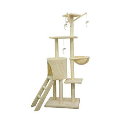 JIPSY Arbre a chat Beige - 79 x 34 x 138 cm - Beige