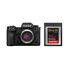 Boîtier FUJIFILM X-H2S + Carte SanDisk 512 Go Extreme Pro CF CFexpress Type B