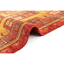 Vidal Tapis de laine 160x110 rouge Kashkuli pas cher