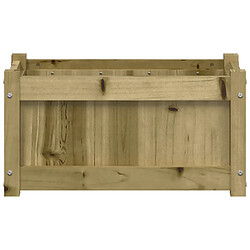 Maison Chic Jardinière,Bac à fleurs - pot de fleur 60x31x31 cm bois de pin imprégné -GKD65296 pas cher