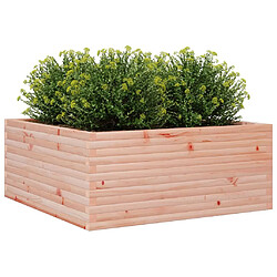 Avis vidaXL Jardinière 110x110x46 cm bois massif de douglas