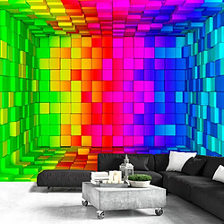 Paris Prix Papier Peint Rainbow Cube 105 x 150 cm