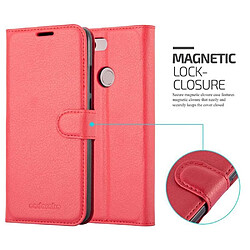 Cadorabo Coque ZTE Nubia N3 Etui en Rouge pas cher