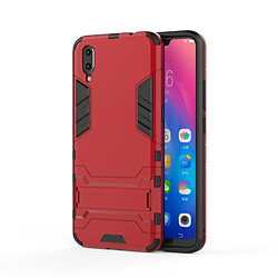 Wewoo Coque TPU Antichoc pour Vivo X23, avec support (Rouge)