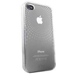 ifrogz Housse iPhone 4 SoftGloss Phase - Clear/Silver - PROMO!! ¬ (IP4GSGPH-CLR/SLV)