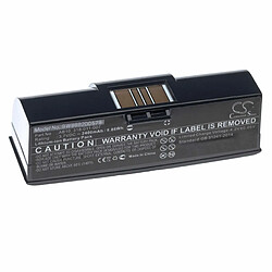 vhbw batterie remplace Intermec 318-011-007, AB10 pour scanner de code-barres POS (2400mAh, 3.7V, Li-Ion)