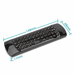 Avis Universal Télécommande i25A Mini Clavier Air Mouse avec 2,4 G Wireless French Smart TV Box IPTV HTPC |