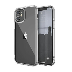 Raptic Coque pour iPhone 12 mini GLASS Élégante et Antichoc Transparent