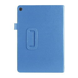 Etui en PU texture Litchi pour Asus ZenPad 10 Z300C Z300CL Z300CG - Bleu clair