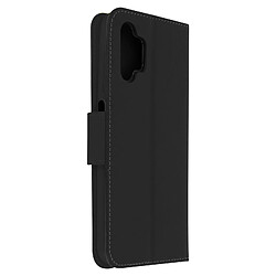 Avizar Housse Samsung Galaxy A32 5G Porte-carte Support Vidéo Fancy Style noir