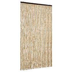 vidaXL Moustiquaire beige 118x220 cm chenille