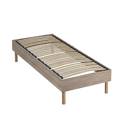 Acheter MAISON AUBERTIN Prêt à dormir Calliope 90x200 + sommier bois