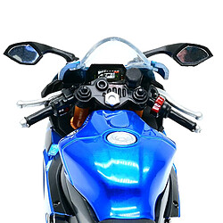 1:18 Yamaha YZF-R1 Moto En Alliage Moulé sous Pression Modèle Jouet Bleu R1 Moto Collection pas cher